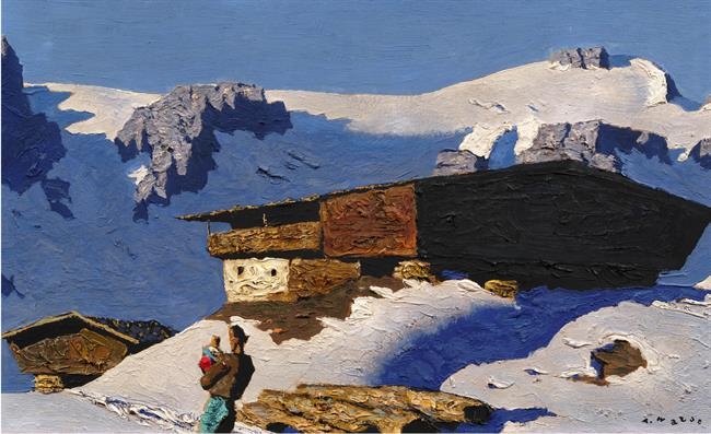 Alfons Walde at Galerie bei der Albertina | Zetter