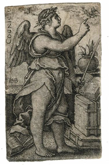 Cognitia, cognition by Hans Sebald Beham, 1539