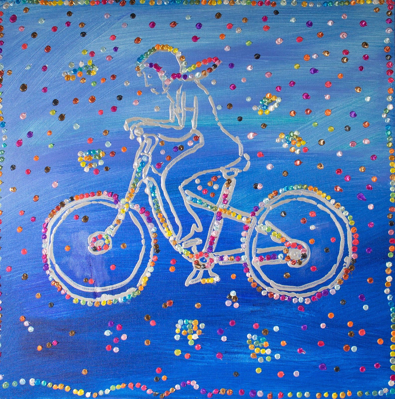 Angee Walberry | Bicycling (2025) | MutualArt
