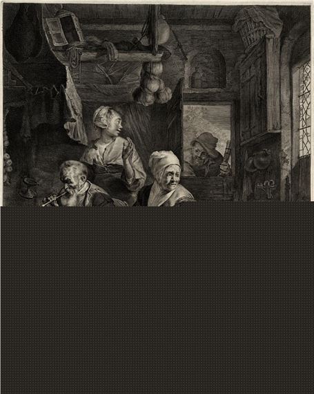 The Pancake woman by Cornelis Visscher, circa 1650