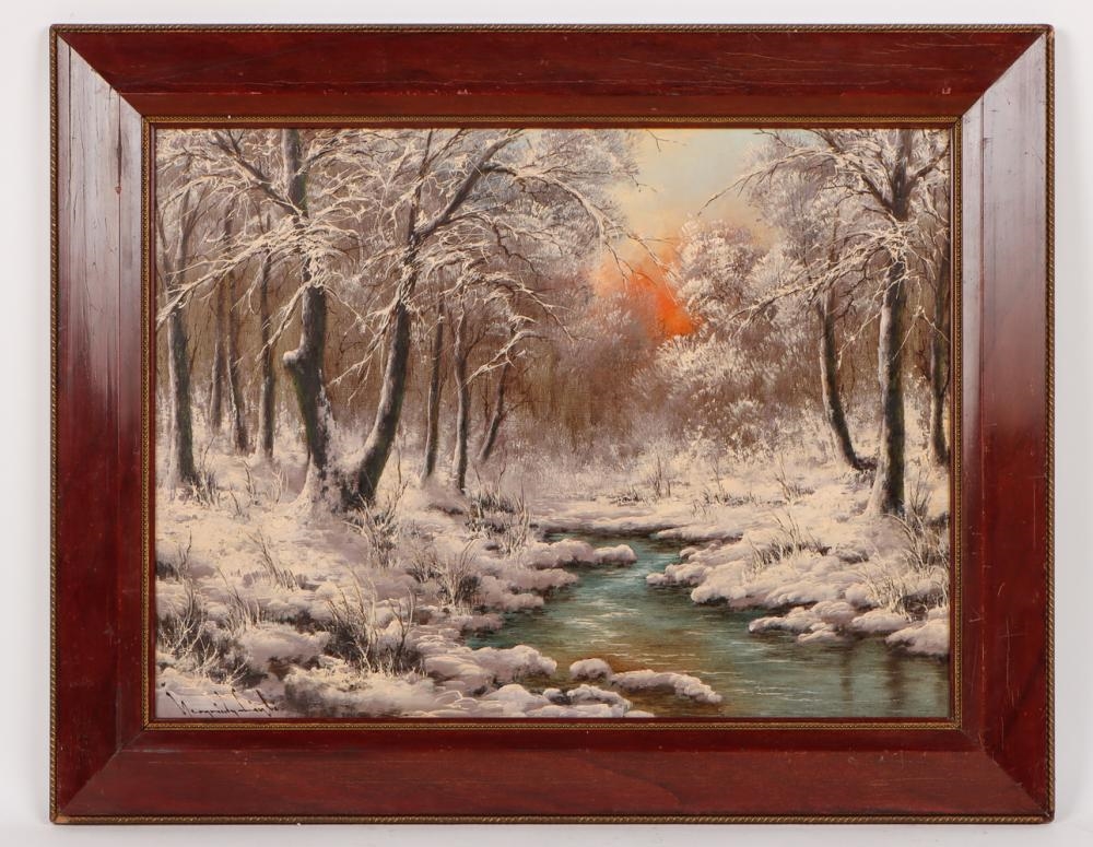 Laszlo Neogrady | Winter Scene | MutualArt
