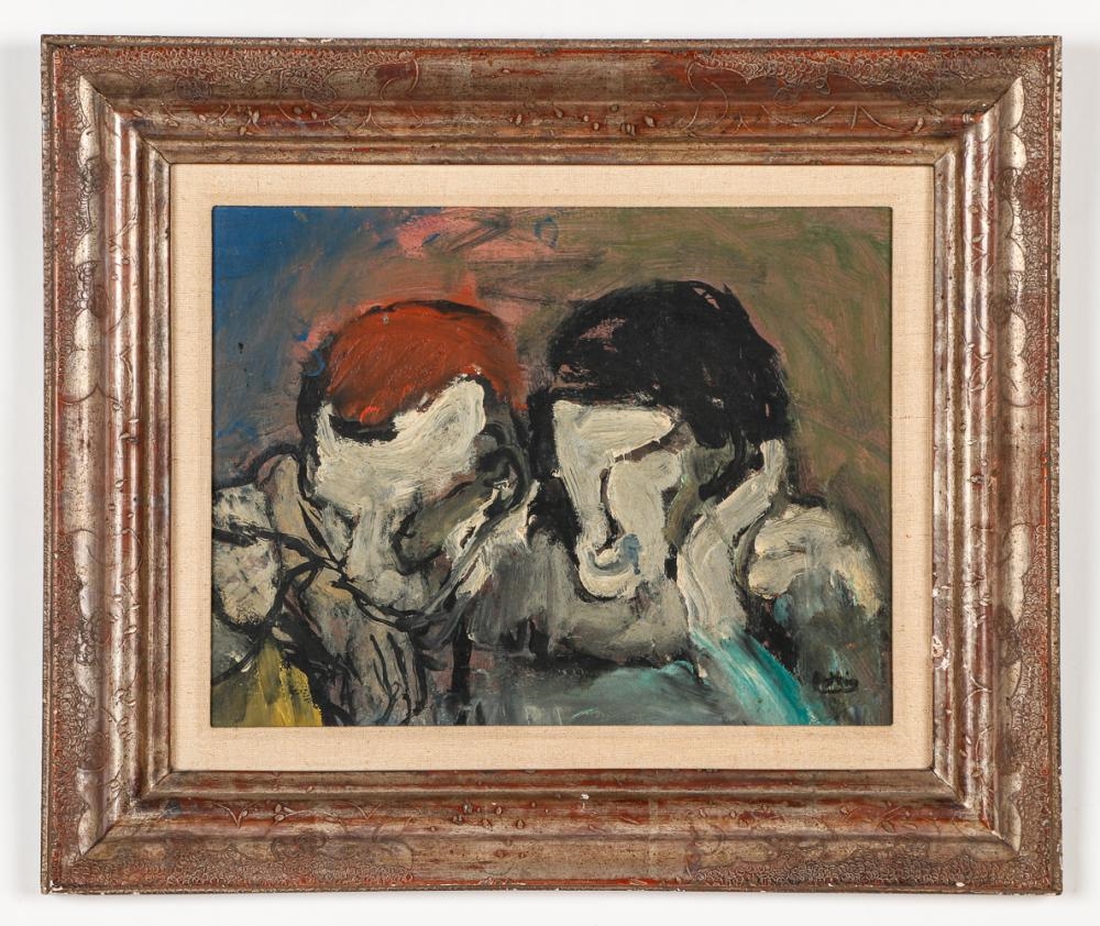 Henry Botkin | Two Actors (1945) | MutualArt