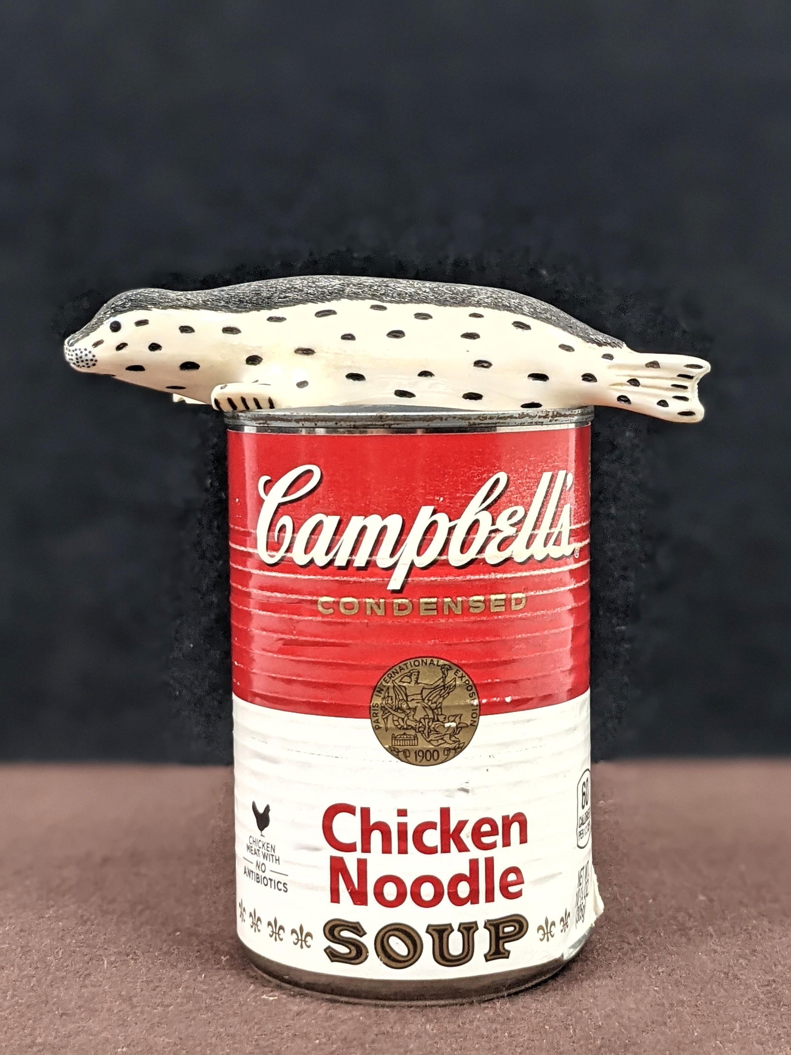 Artwork by Bert Oozevaseuk, Carved Figural Seal Sculpture, Made of Carved Figural Seal Sculpture