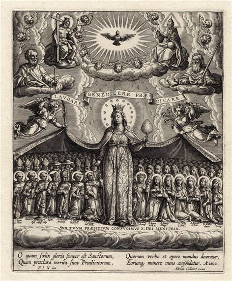 Adriaen Collaert | Laudare Benedicere praedicare (Circa 1602) | MutualArt