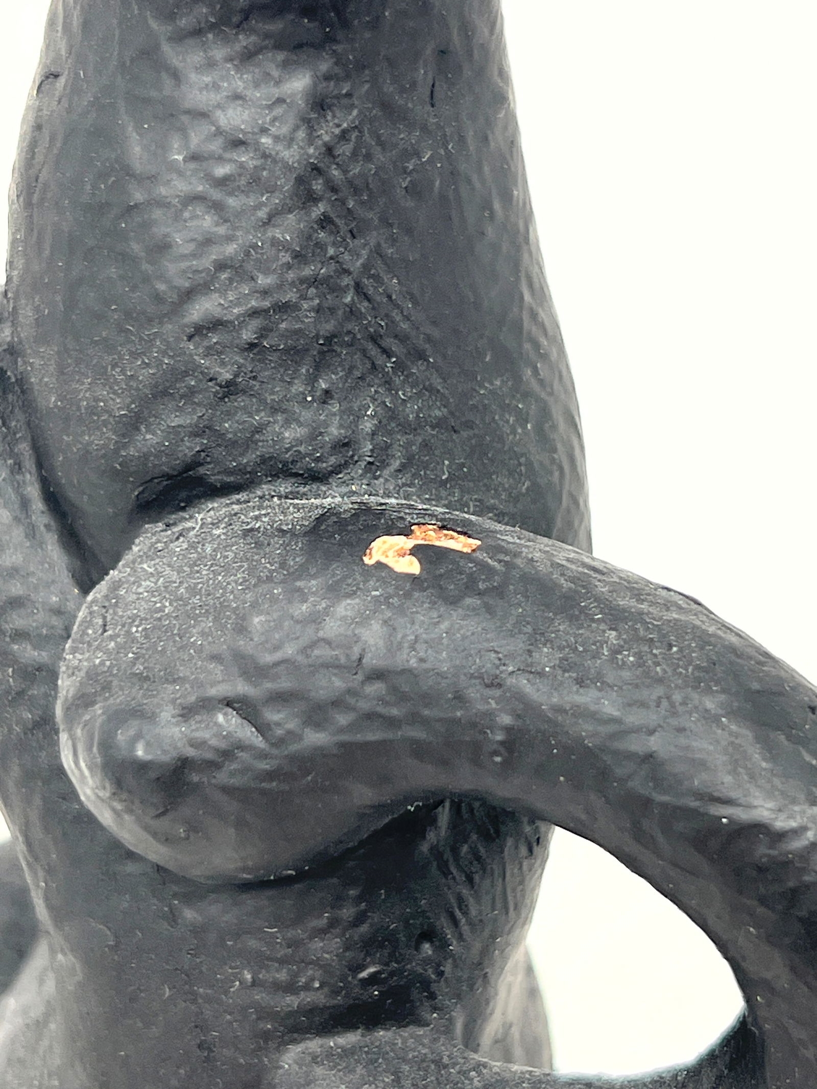 Artwork by Frederick Weinberg, Pair Mid Century Modern Stylized Frederic Weinberg Painted Plaster Figurines Sculptures, Made of Painted Plaster