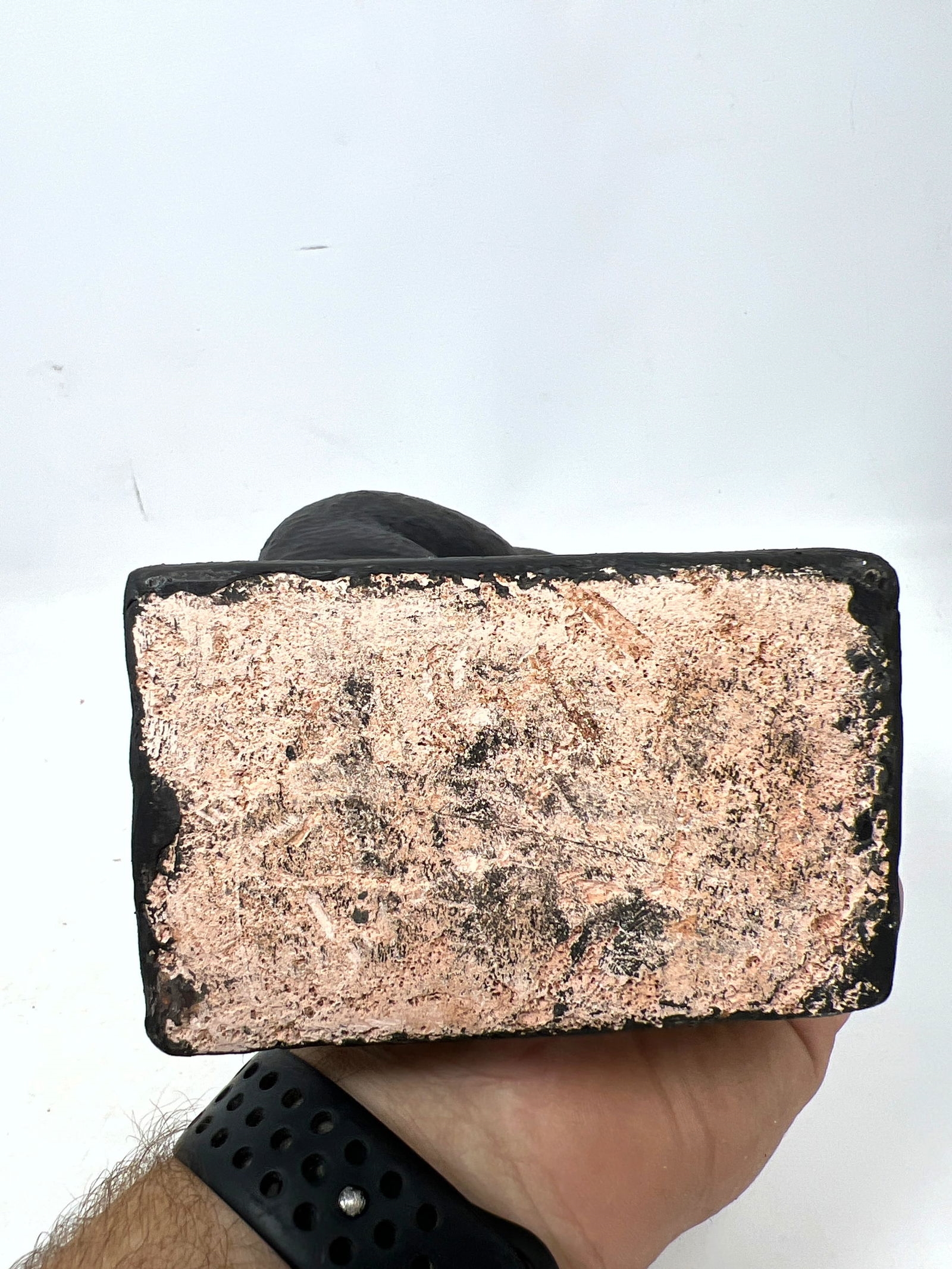 Artwork by Frederick Weinberg, Pair Mid Century Modern Stylized Frederic Weinberg Painted Plaster Figurines Sculptures, Made of Painted Plaster