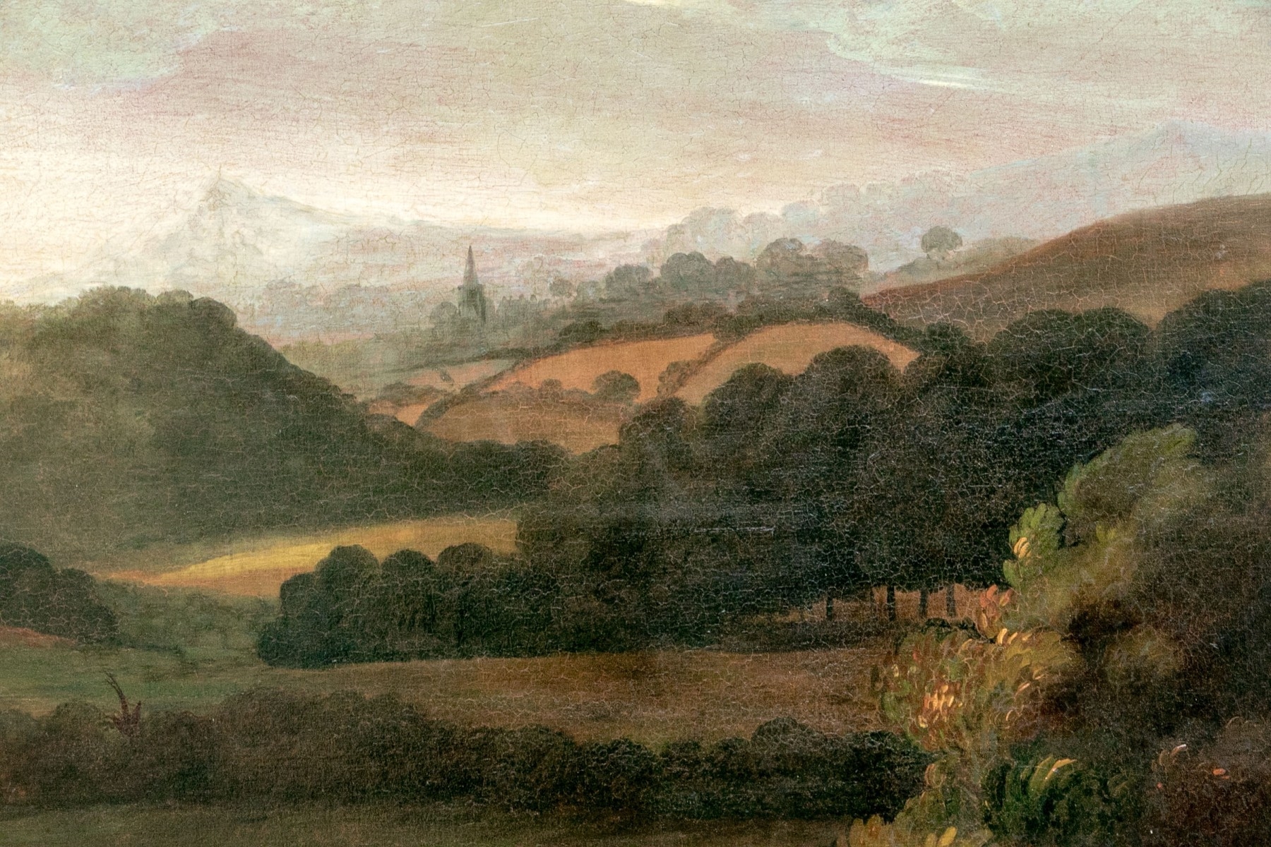 H. Johnson | Hunting Scene With Men And Dogs In The Landscape | MutualArt
