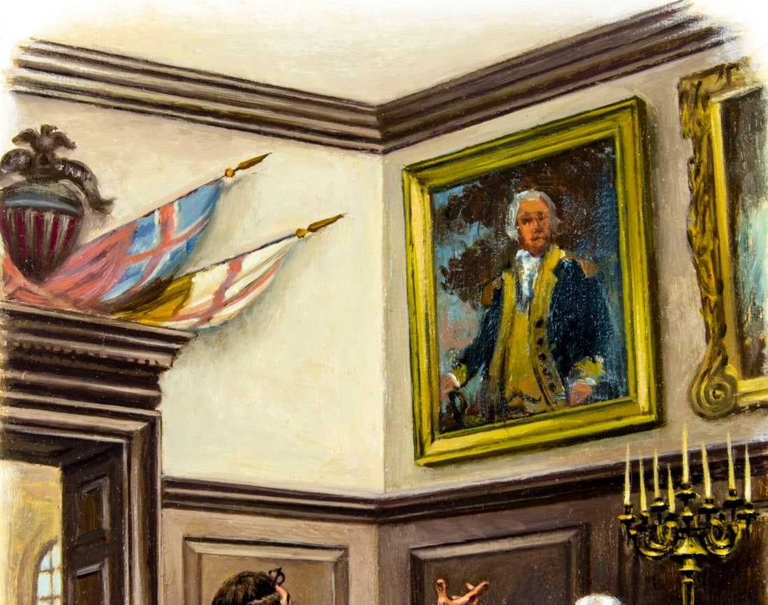 Artwork by Birney Lettick, Illustration, Made of Oil On Board