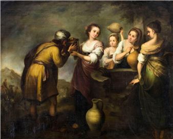 At the Well - Julius Johannes Ludovicus Ritter von Payer