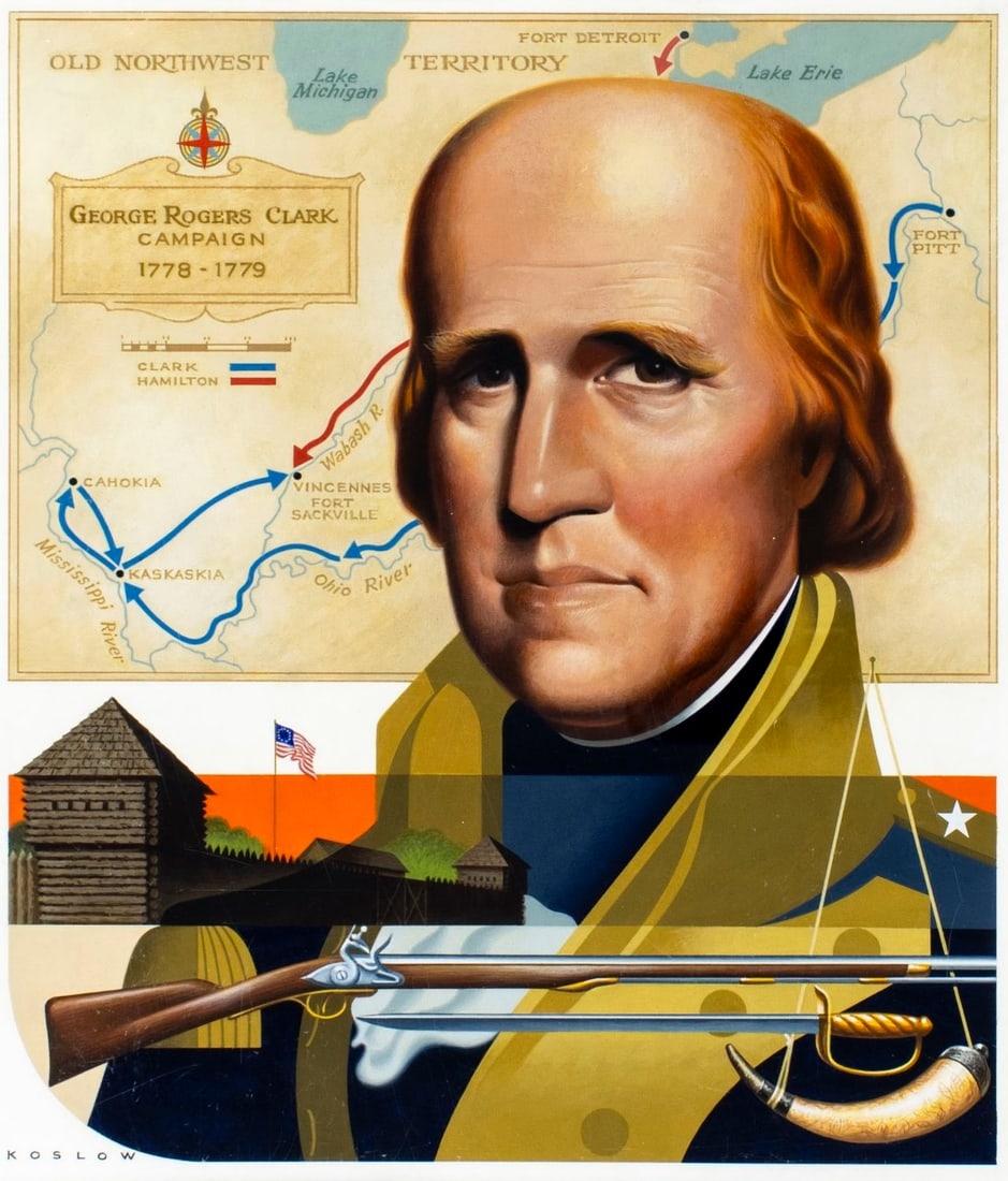 Howard Koslow | George Rogers Clark | MutualArt