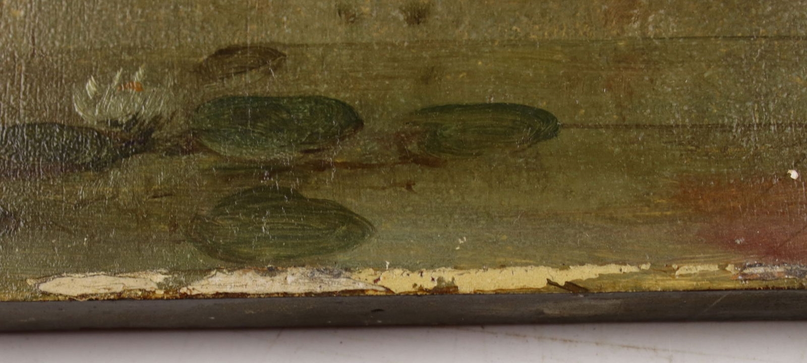 Artwork by Charles Frederick Lowcock, Lady with Hat, Made of Oil On Board