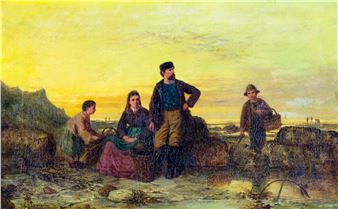 Coastal Scene - Charles Frederick Lowcock