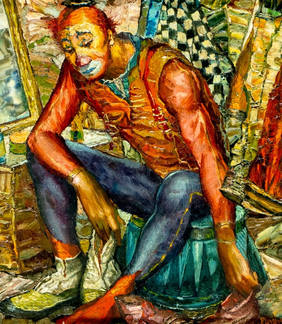 George Russin | Clown - New Shoes | MutualArt