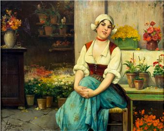 Flower Seller - Josef Süss
