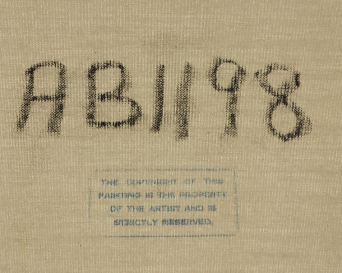 Artwork by Erich Griese, Alpine Lake Landscape, Made of Oil On Canvas