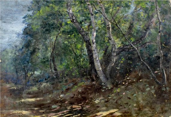 Forest Path Landscape - John Worthington Mansfield