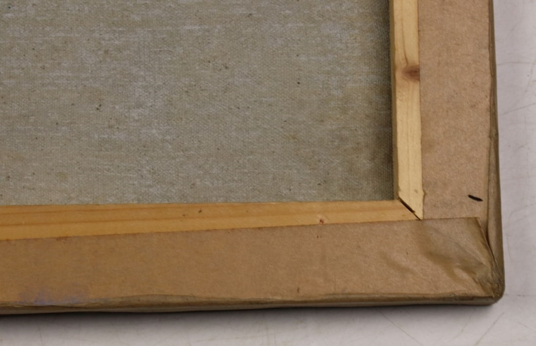 Artwork by Ambroise Domes, Haitian River Scene, Made of Oil On Canvas