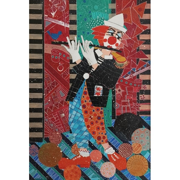 Artwork by Michał Ostaniewicz, Blue Bird