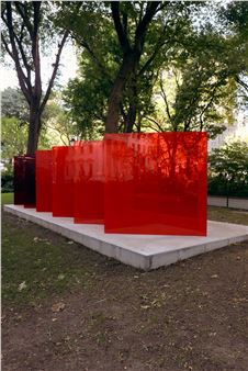 Letting the Squirrels Have Their Way With His Art