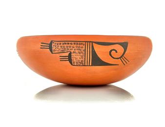 Hopi Redware Pottery Bowl