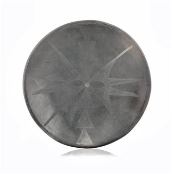 San Ildefonso Pueblo Pottery Plate - Maria Montoya Martinez