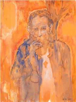 Untitled (Portrait of J K Baxter - Seraphine Pick