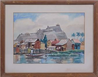 South American River Town - Christian Lagarde