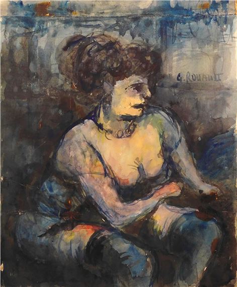 Georges Rouault | Portrait du Femme | MutualArt