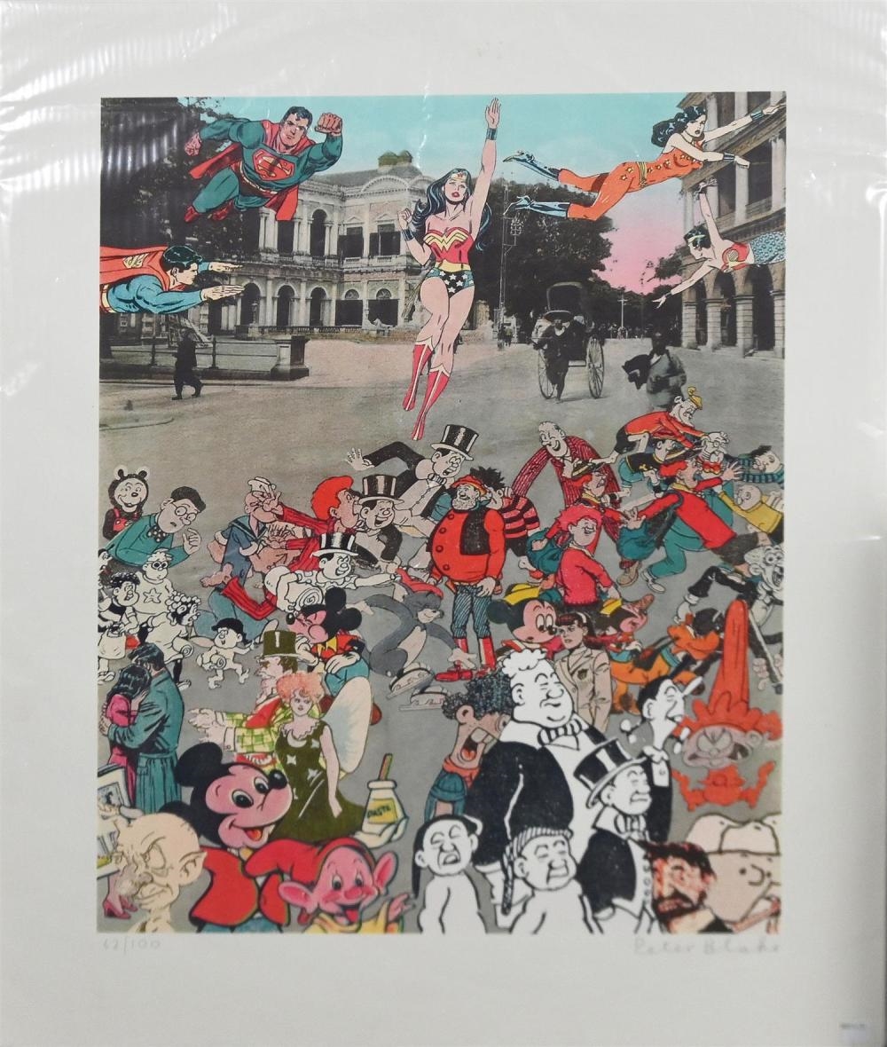 Peter Blake | THE CONVENTION OF COMIC BOOK CHARACTERS COMES TO HONG ...