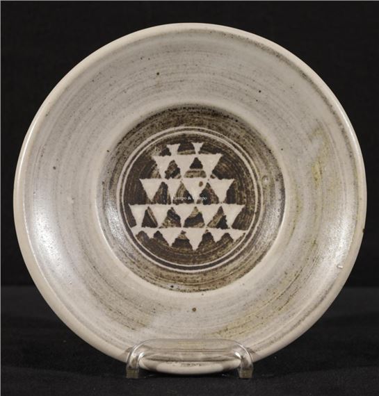 Ceramic plate - Bernard Courcoule