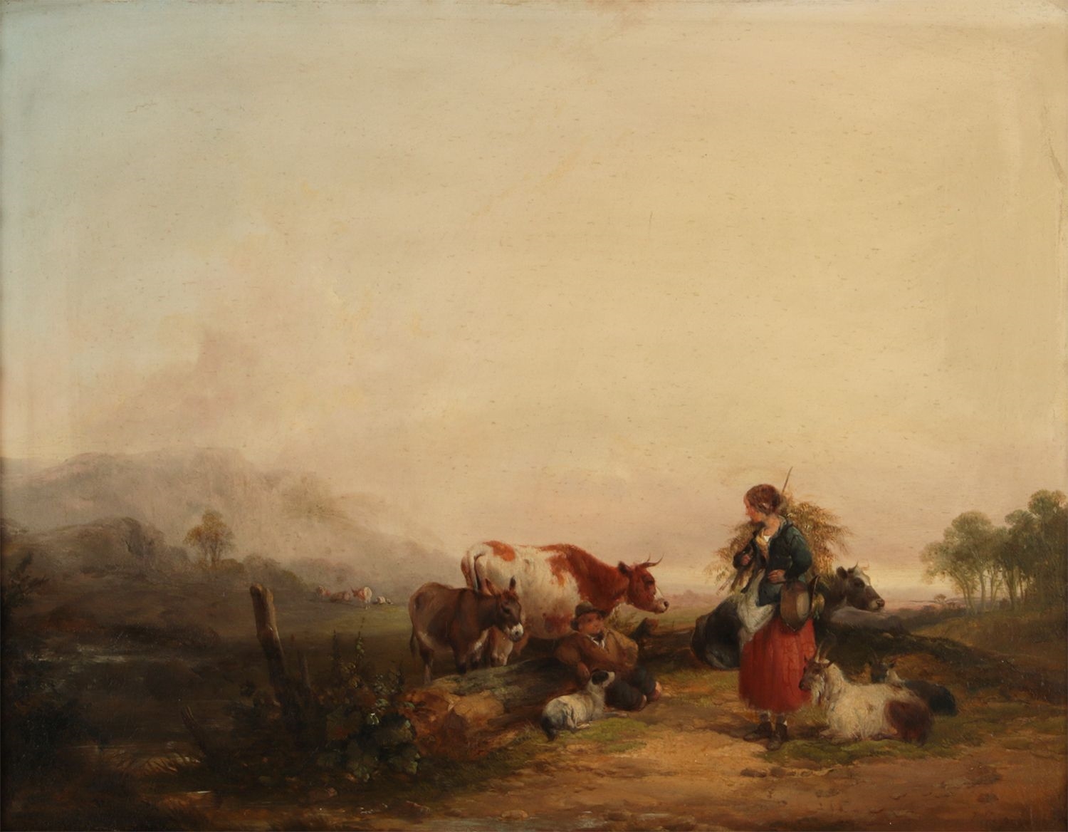 William Shayer Sr. | THE WAYSIDE CHAT | MutualArt
