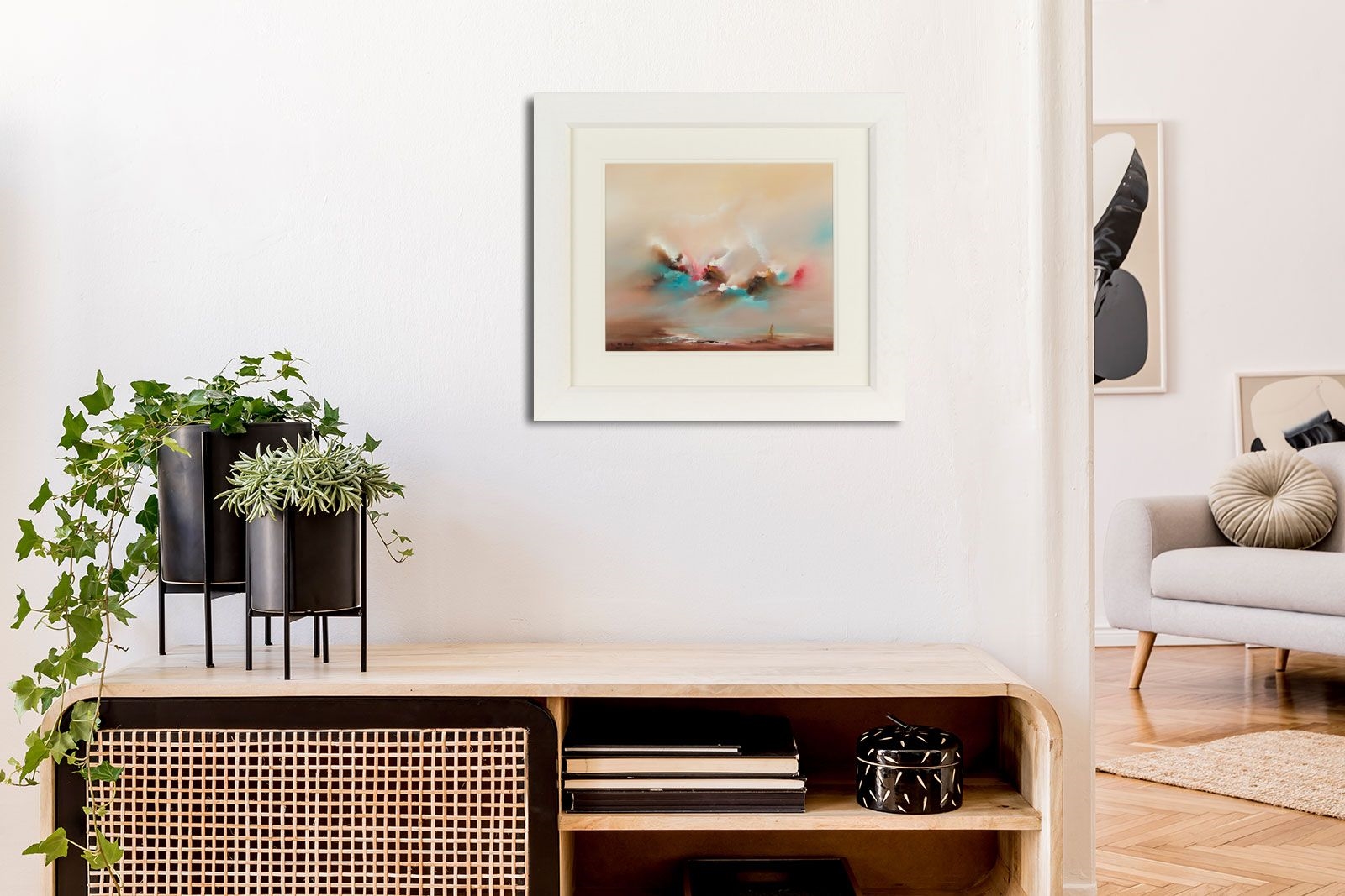 Artwork by Caroline McVeigh, UNSTOPPABLE, Made of Oil On Board