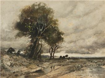 WINTER LANDSCAPE - Karl Heffner