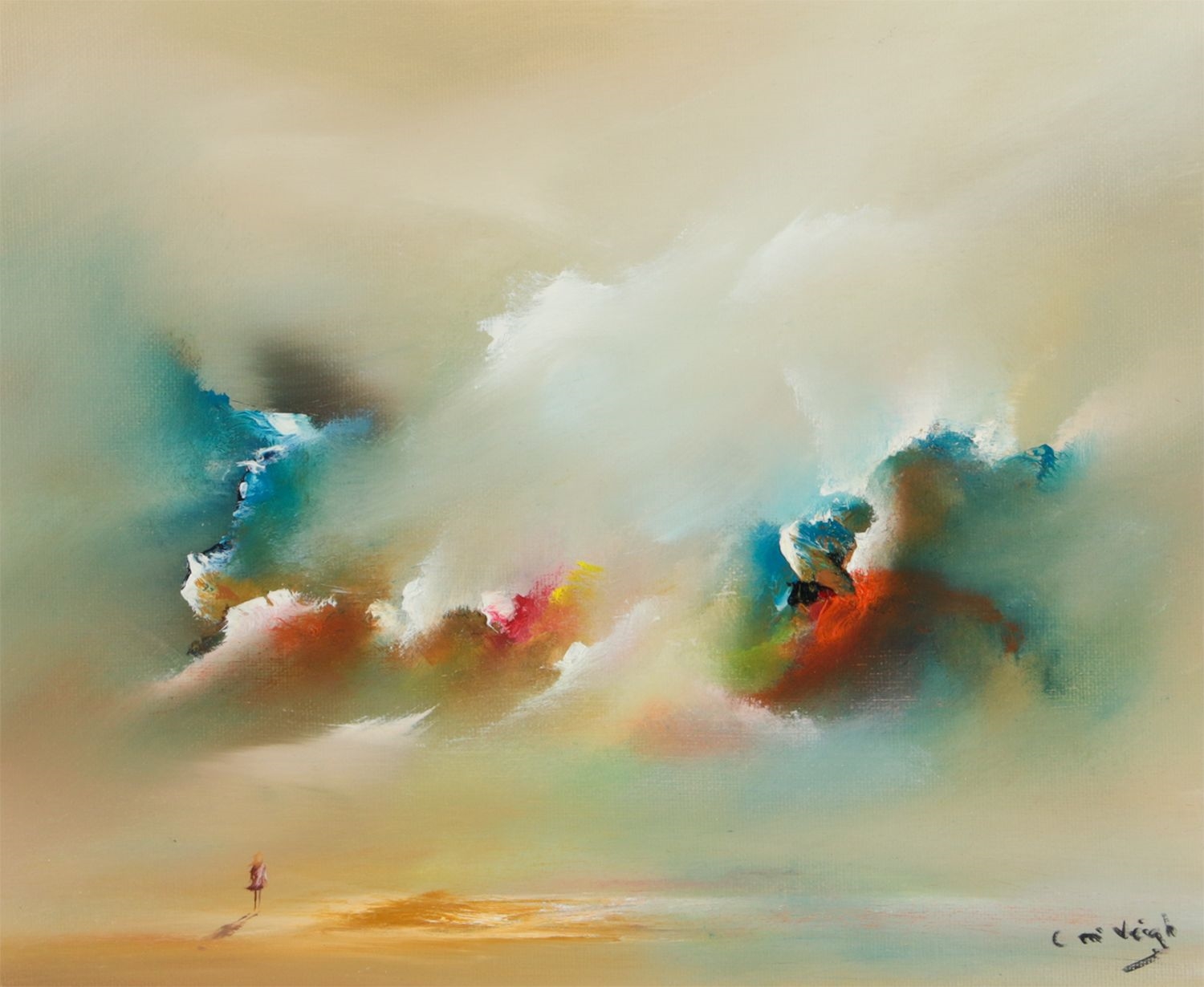 Artwork by Caroline McVeigh, HOLDER OF MEMORIES, Made of Oil On Board