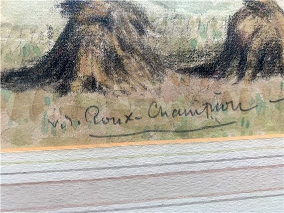 Joseph Victor Roux-Champion | La moisson | MutualArt