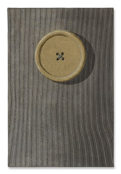 Bouton n. 2 (Button n. 2) by Domenico Gnoli, Executed in 1967