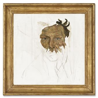 Self-portrait Fragment - Lucian Freud
