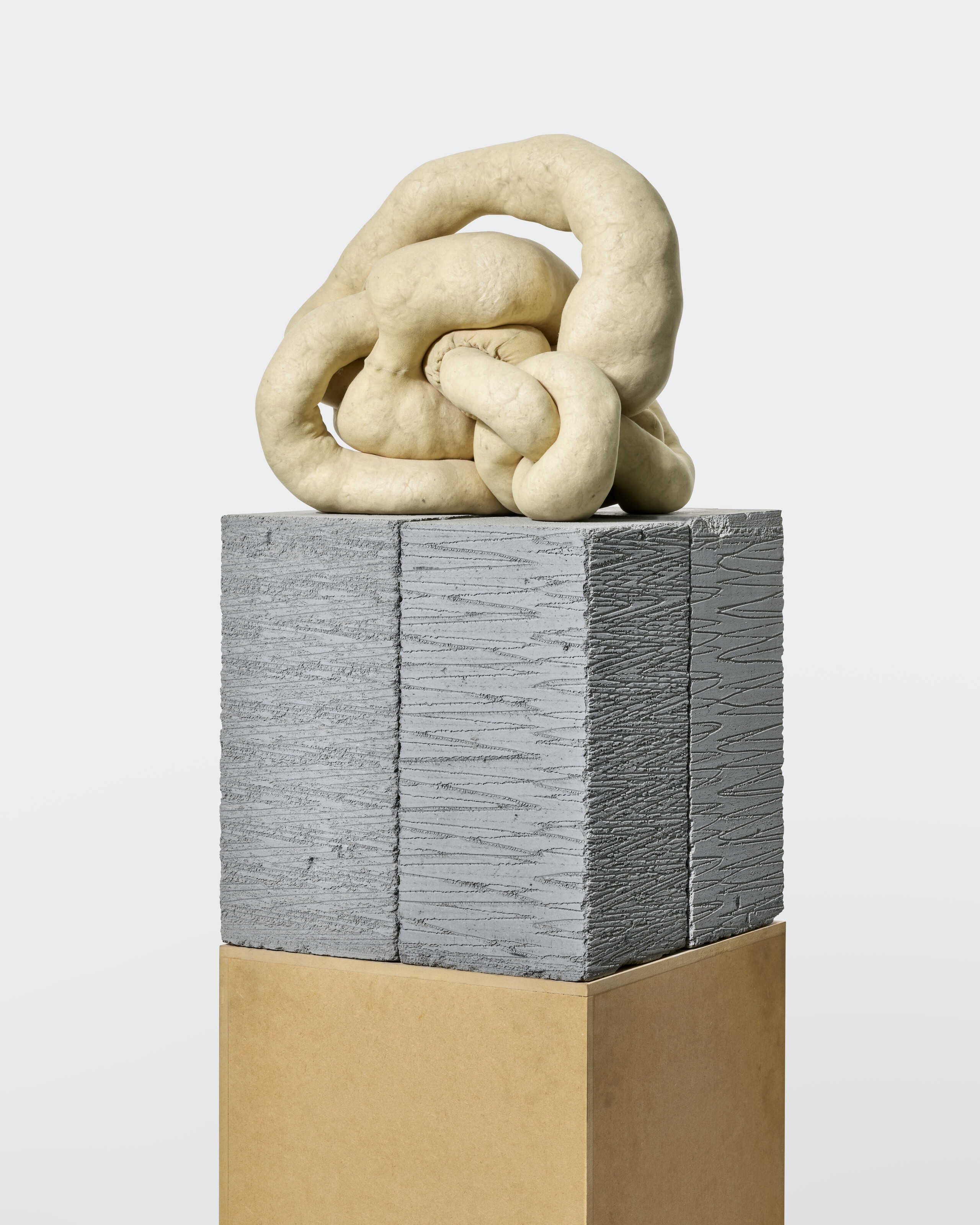 Artwork by Sarah Lucas, Nud Cycladic 15, Made of painting