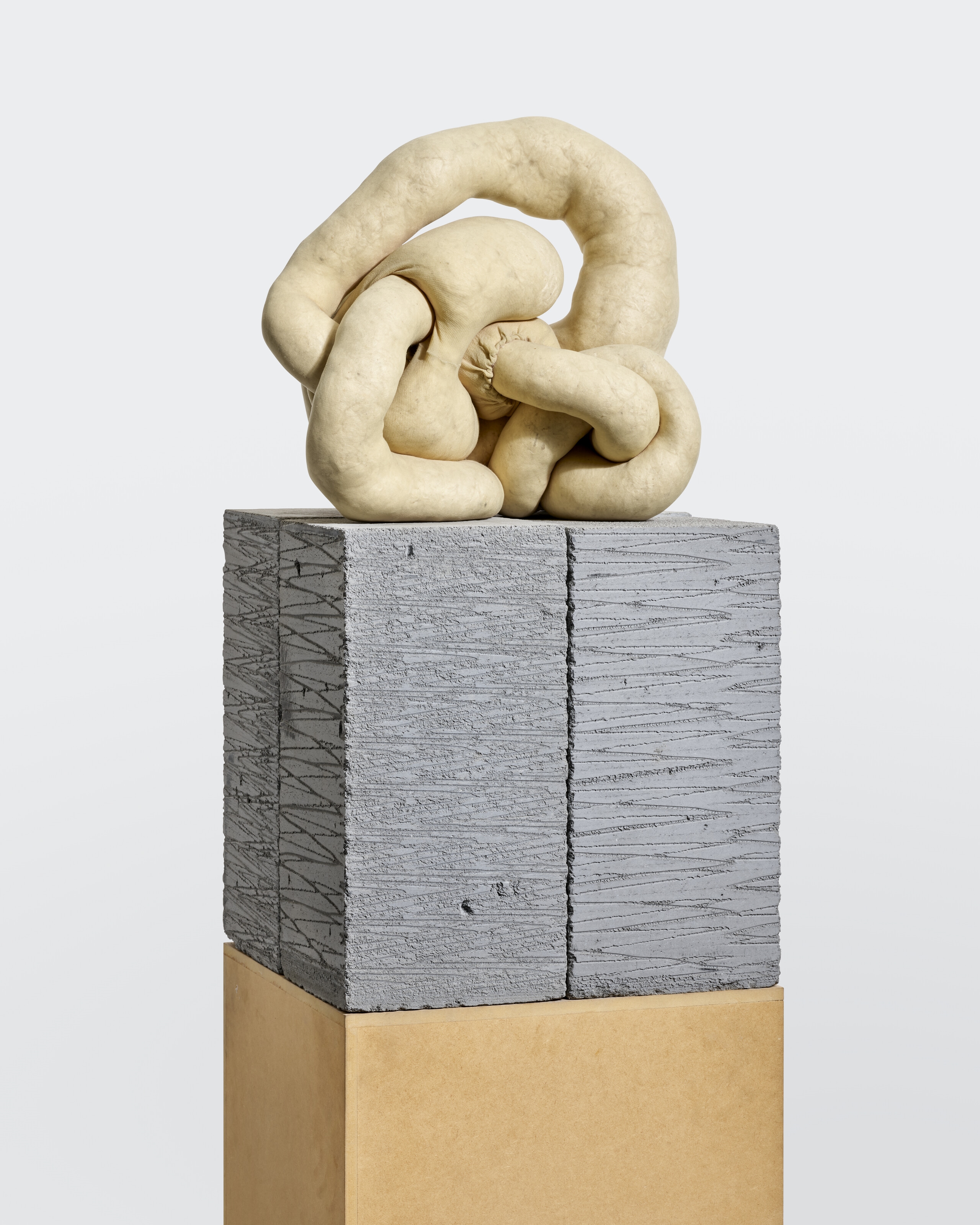 Artwork by Sarah Lucas, Nud Cycladic 15, Made of painting