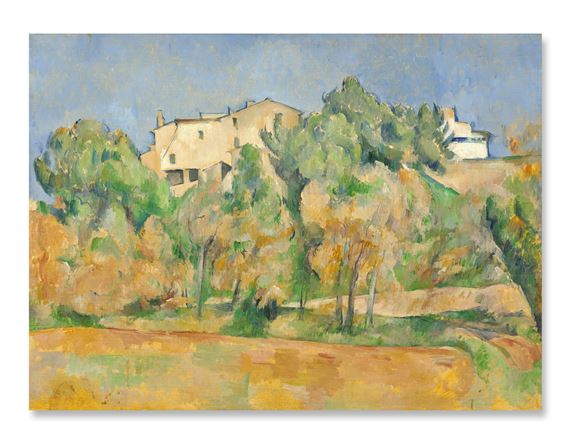 Maison de Bellevue et pigeonnier by Paul Cézanne, Painted circa 1890