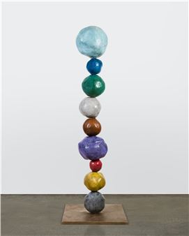 Bronze Stack 9, Copper Blue - Annie Morris