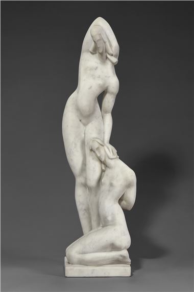 Group (Feminine Solitude) by Alexander Archipenko, Conceived in 1921