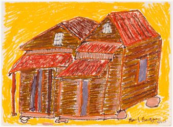 Haus am Waldsee presents Beverly Buchanan: Weathering with Ima-Abasi Okon