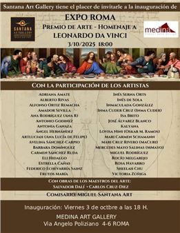 Miguel Santana porta artisti spagnoli a Roma - Medina Art Gallery