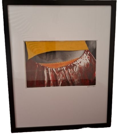 Artwork by Alain Filhol, Elastic back, Made of Acrylic On Photograph