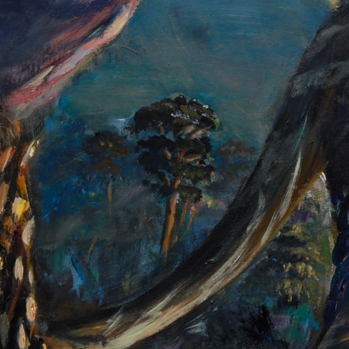 Artwork by Dylan Hodd, Understory, Made of Oil On Board