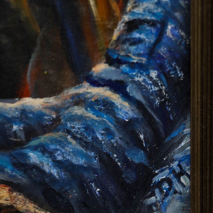 Artwork by Dylan Hodd, Understory, Made of Oil On Board