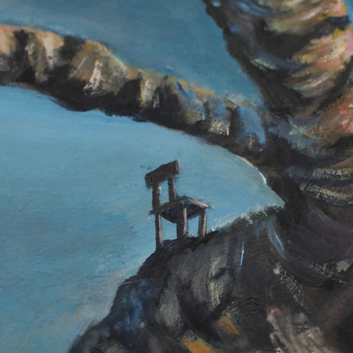 Artwork by Dylan Hodd, Understory, Made of Oil On Board