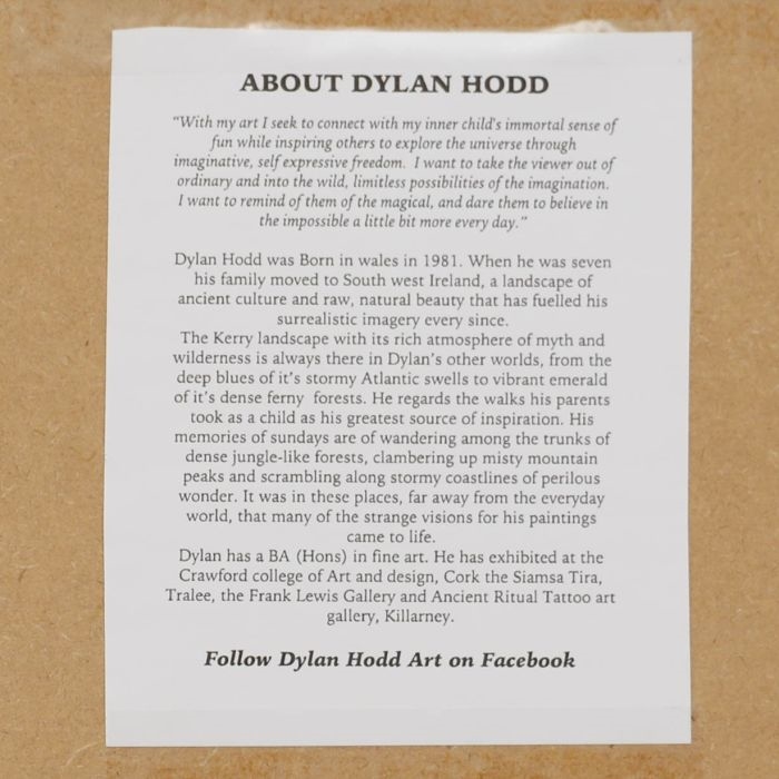 Artwork by Dylan Hodd, Understory, Made of Oil On Board