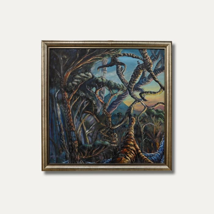 Artwork by Dylan Hodd, Understory, Made of Oil On Board